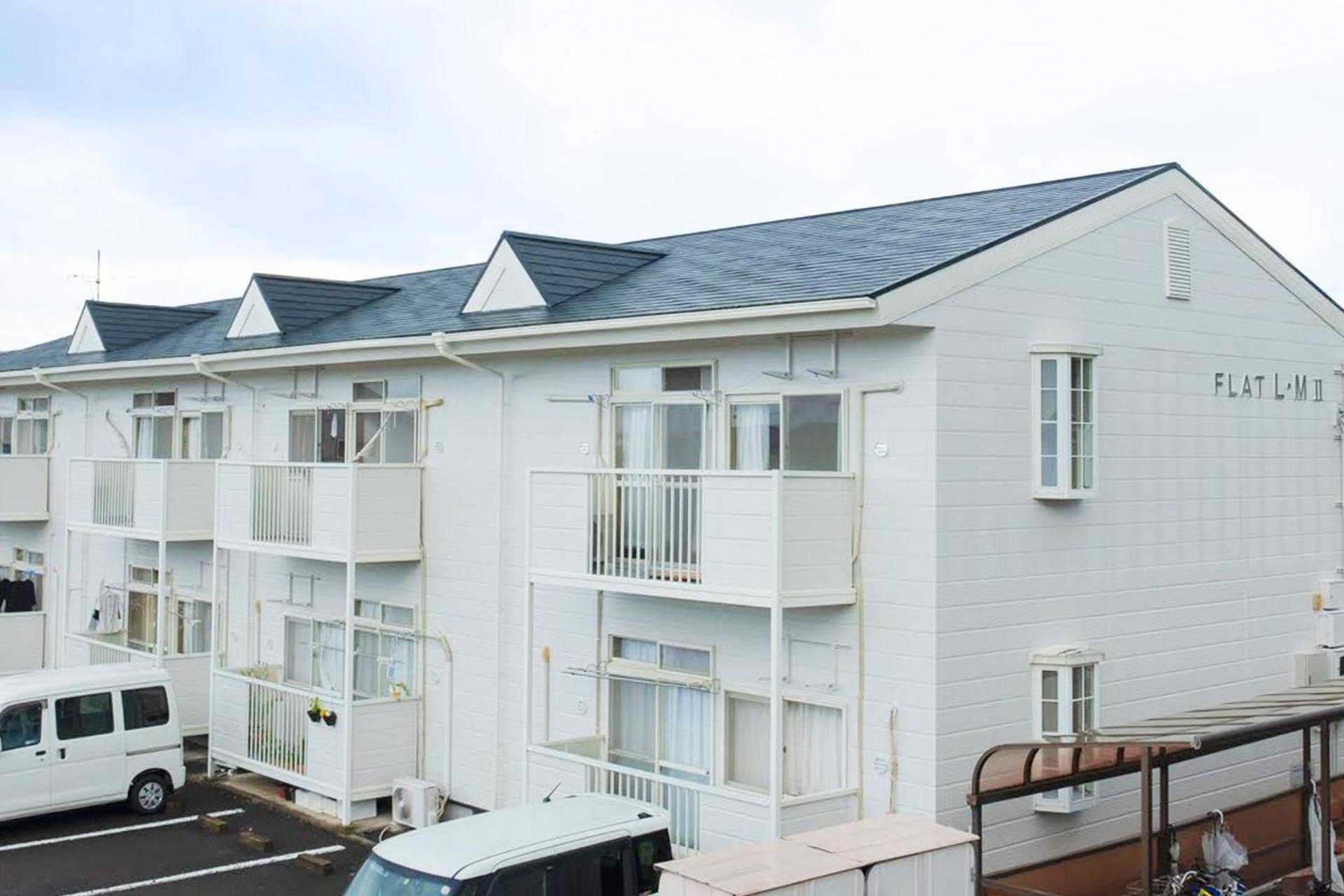 寄道アパート203-2ベッドルーム1戸貸切-最大5名宿泊可-駐車場1台無料 高松市 エクステリア 写真